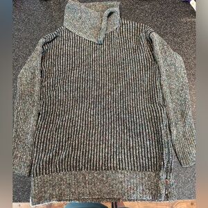 Leo and Nicole cowl neck sweater